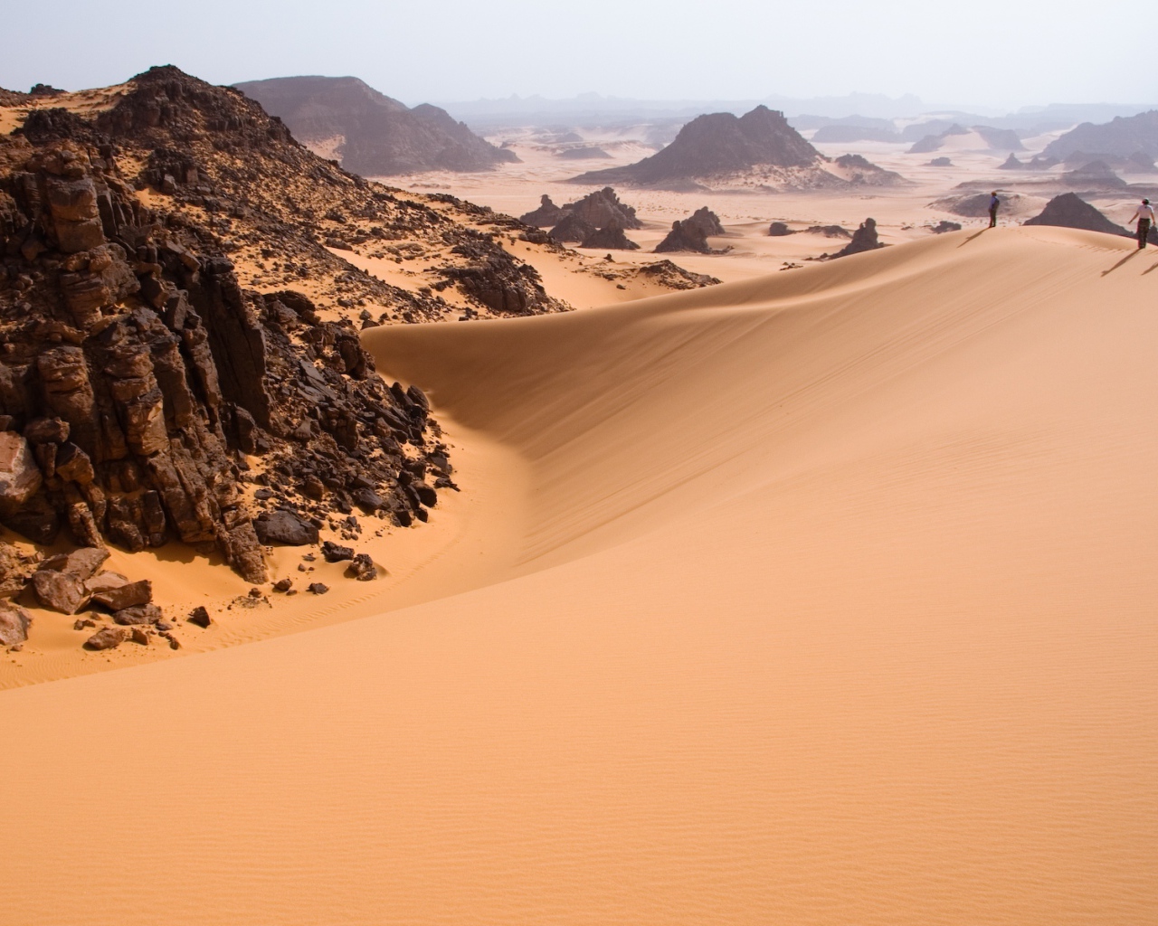 Песчаные дюны Ливия
