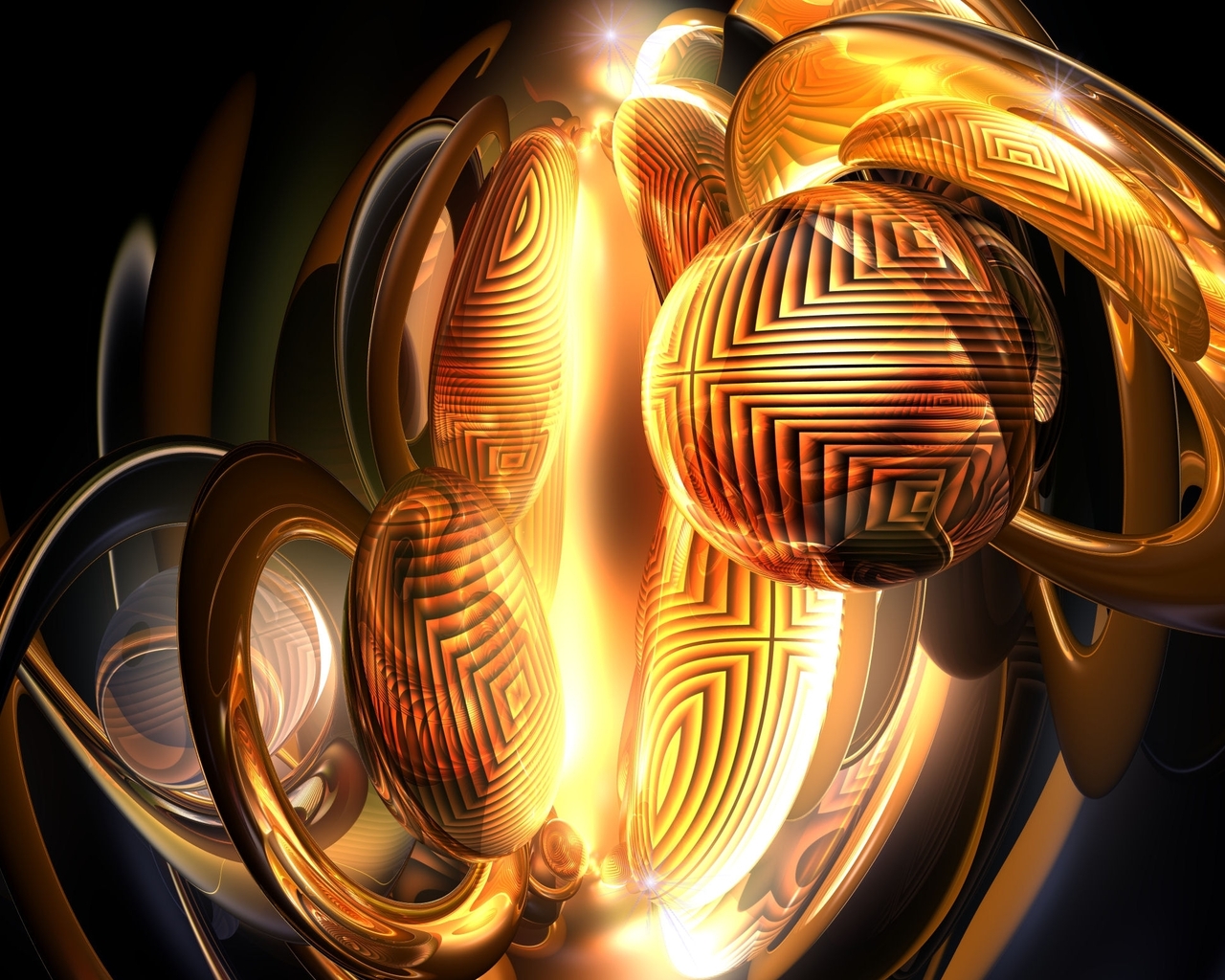 Желтая сфера