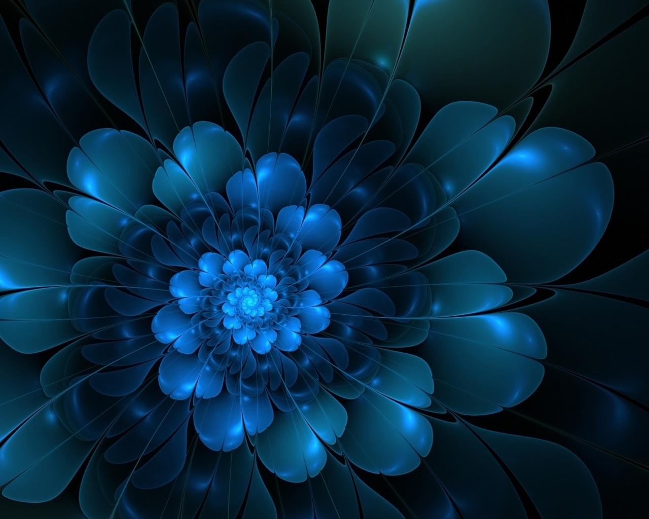 Векторный цветок