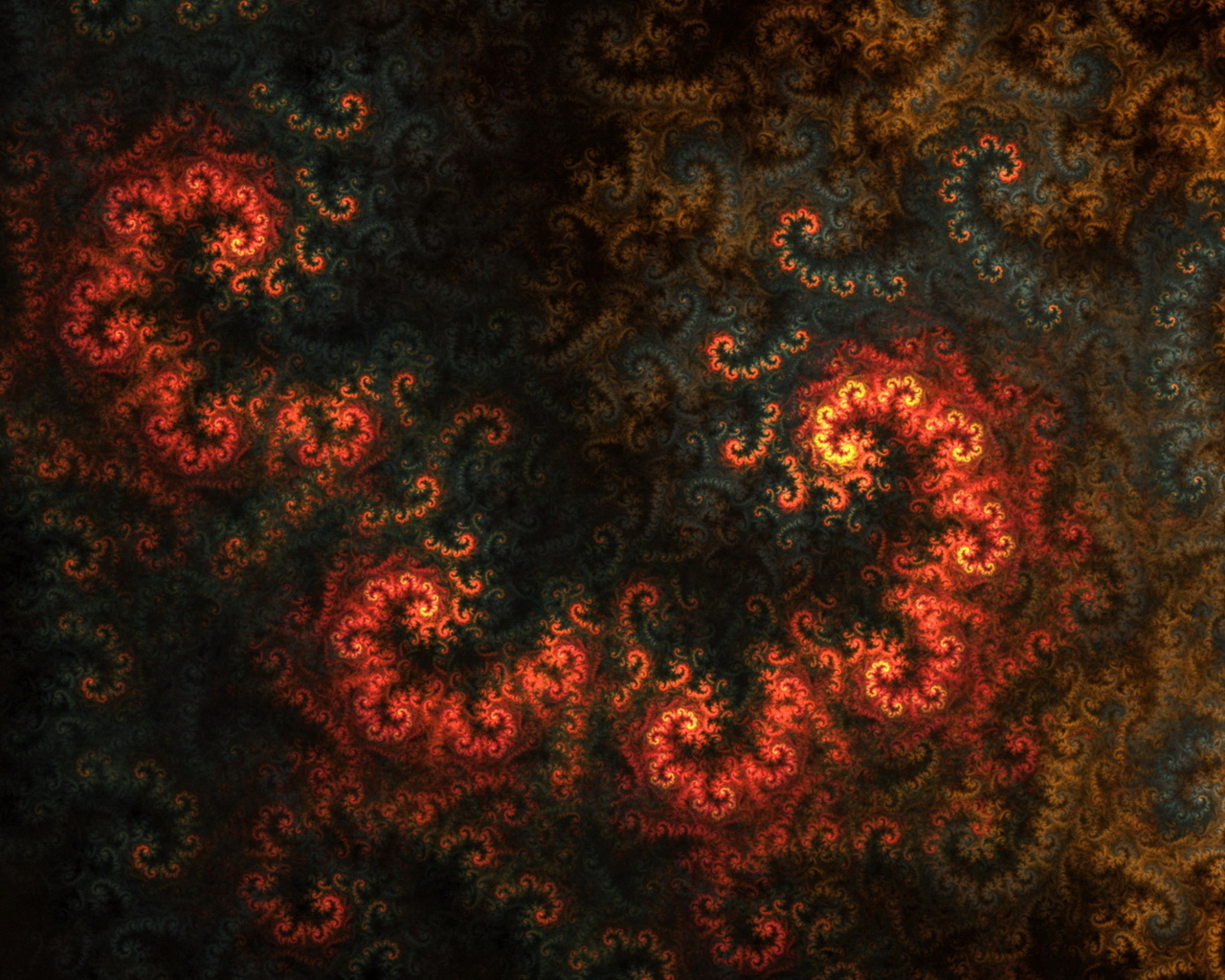 fiery fractals