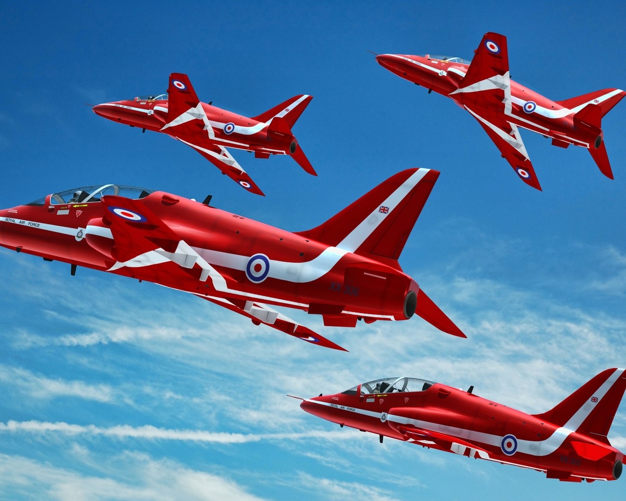 Красные самолеты