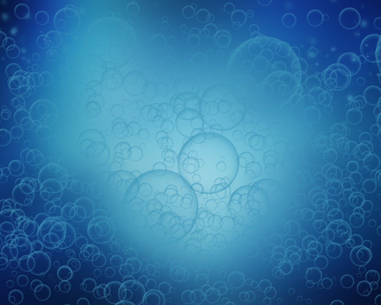 Фон с пузырьками