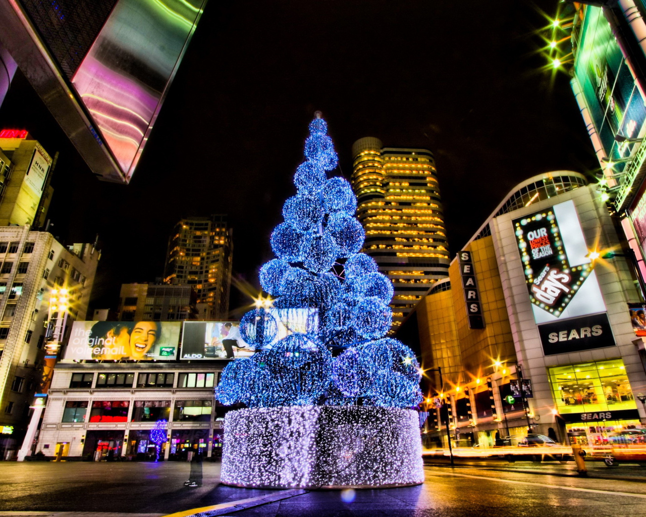 Городская елка на Рождество