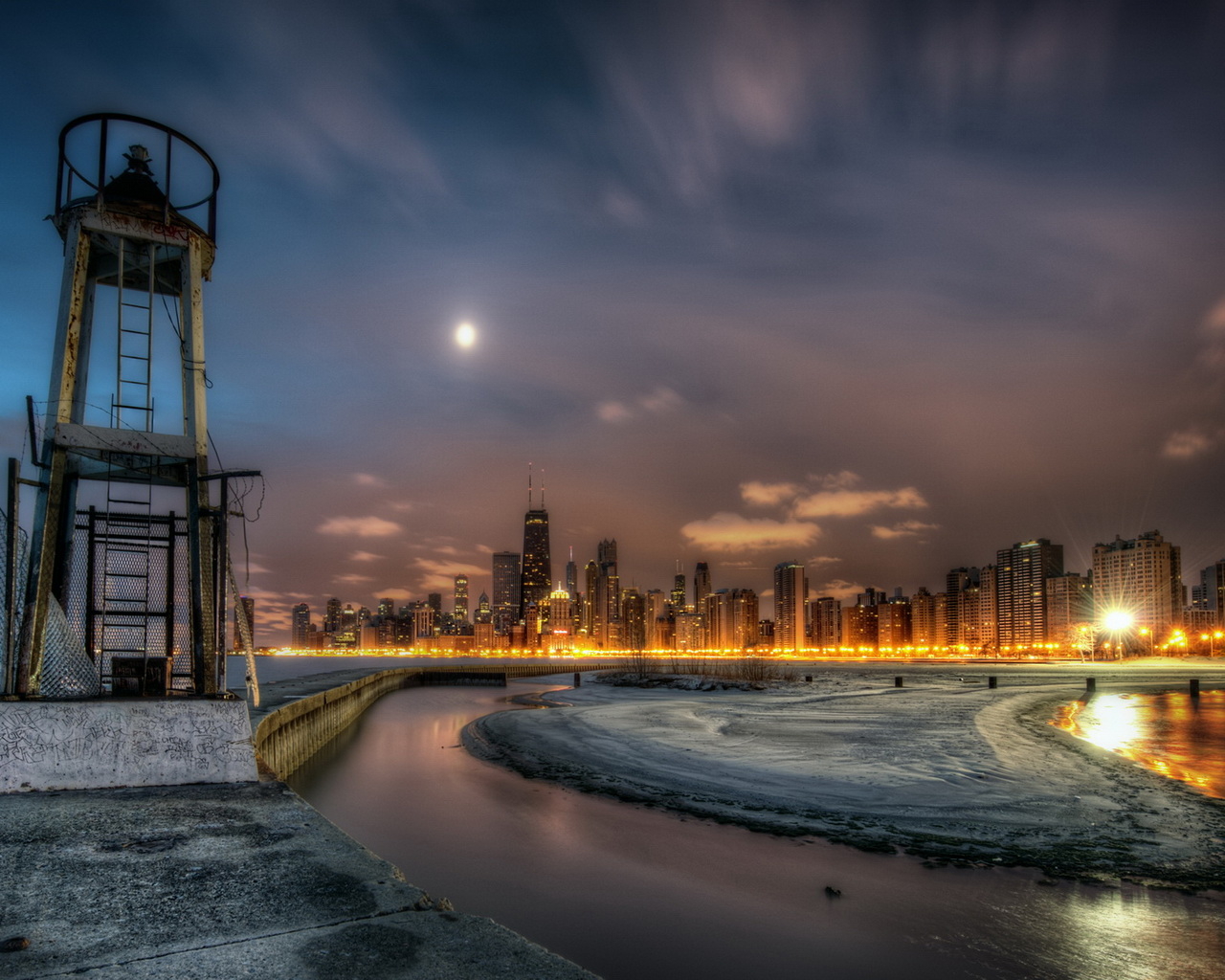 Ночной город