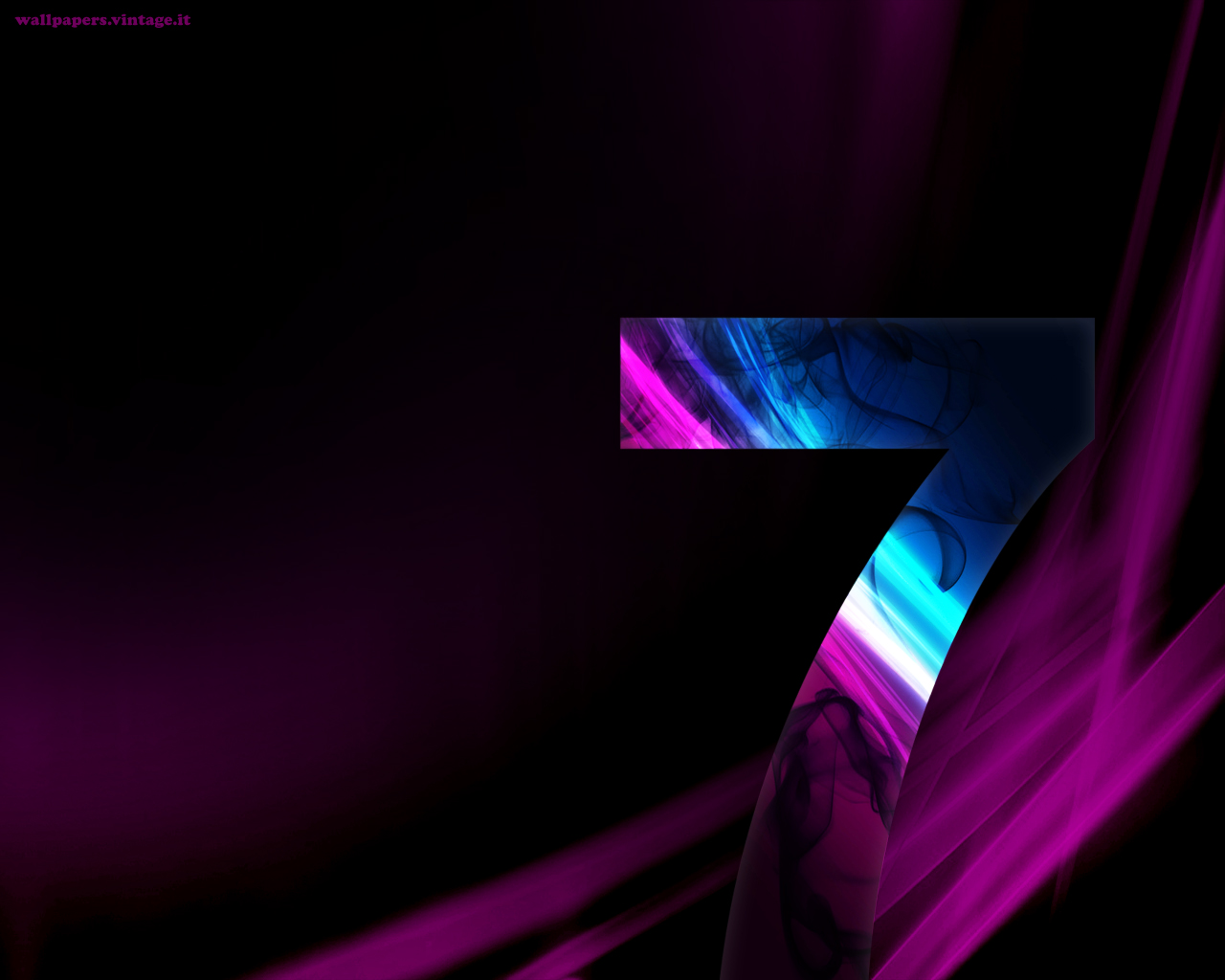 Фиолетовый Windows 7