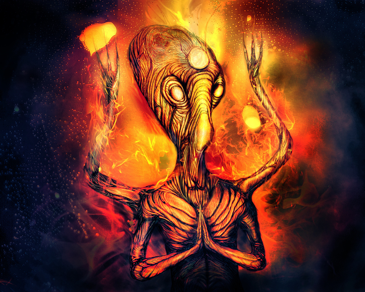 Огненный пришелец