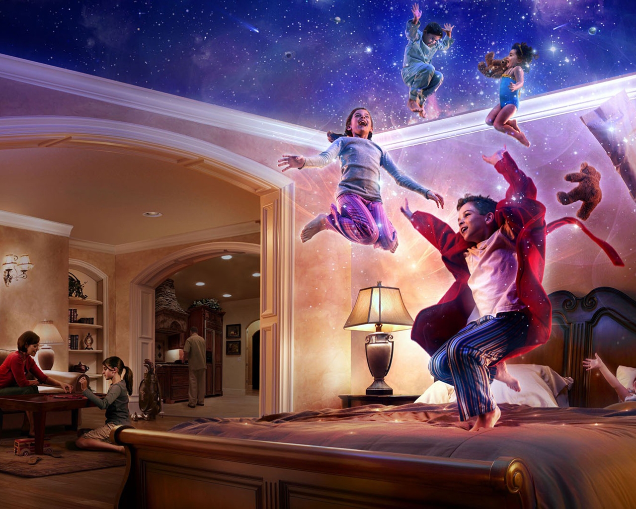 Дети играют