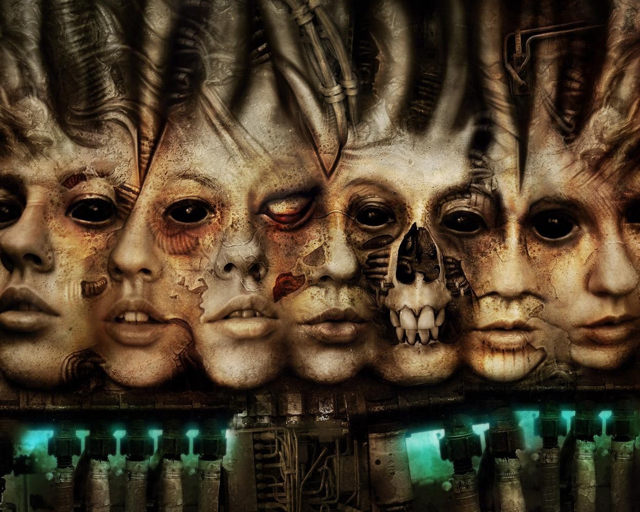 Странные лица