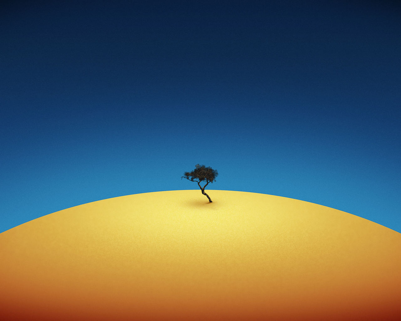 Одинокое дерево