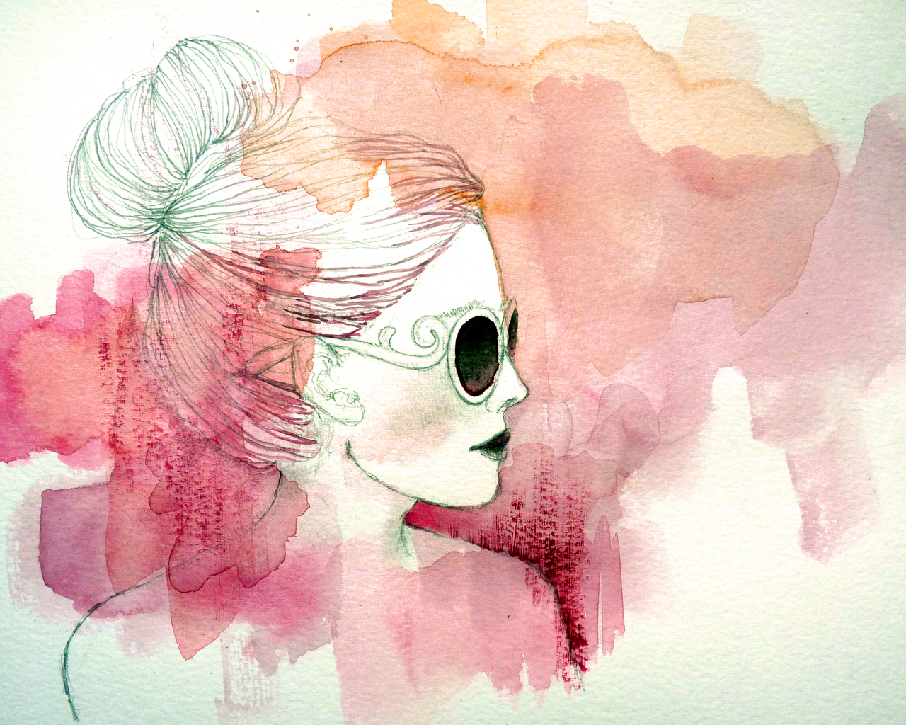 Девушка профиль