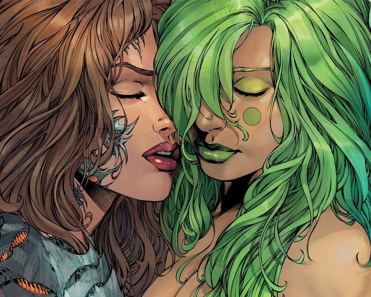 Две девушки