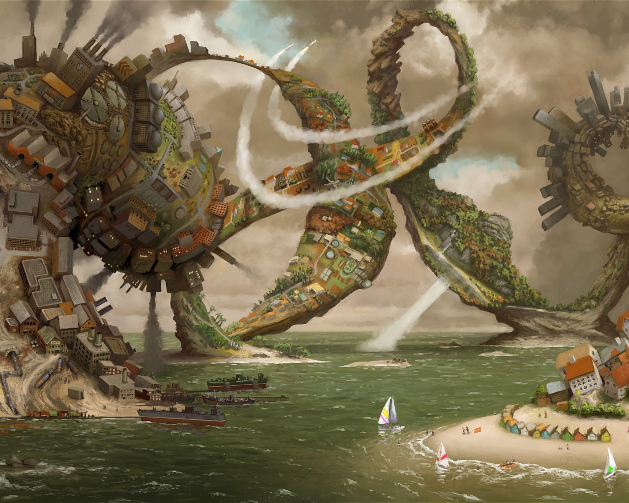 Фантастический город