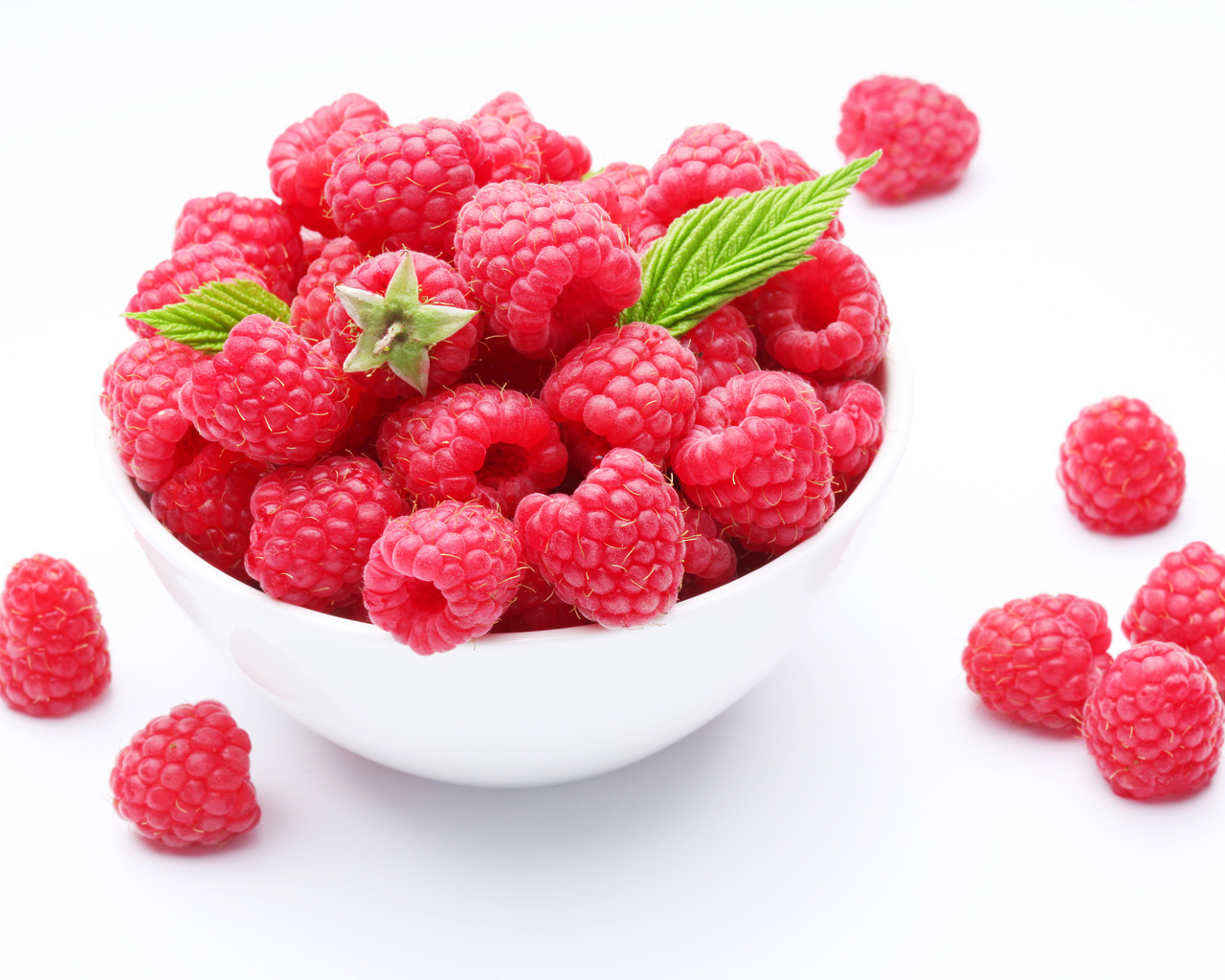 Спелая малина