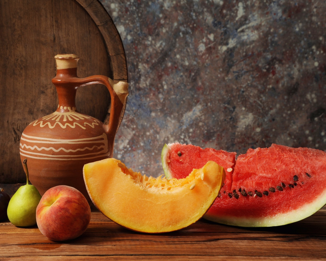 Арбуз и дыня