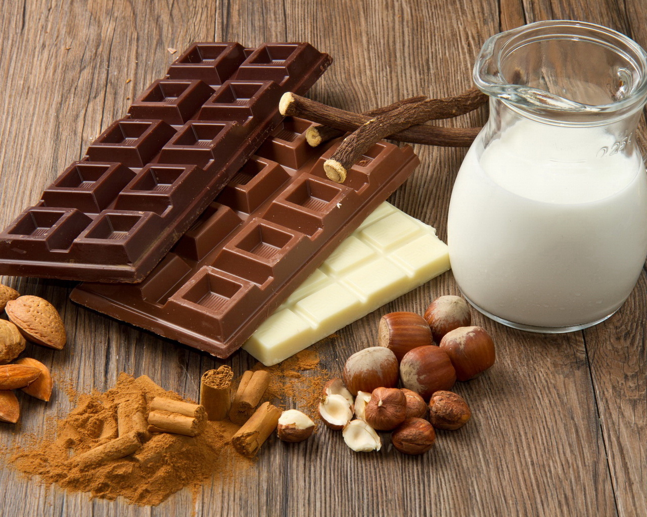 Шоколад с молоком