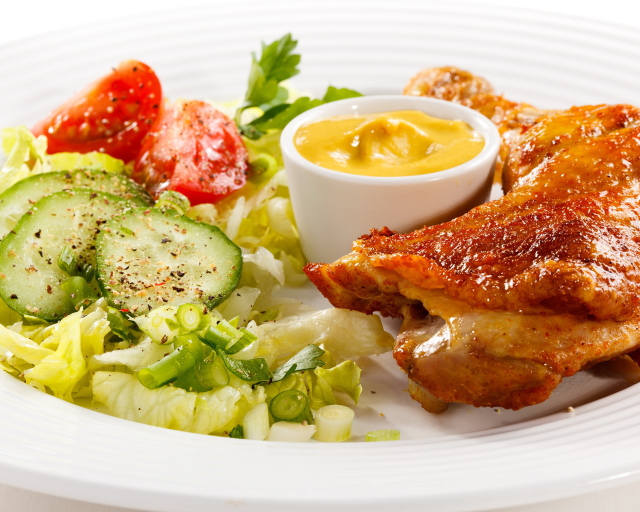 Салат с курицей