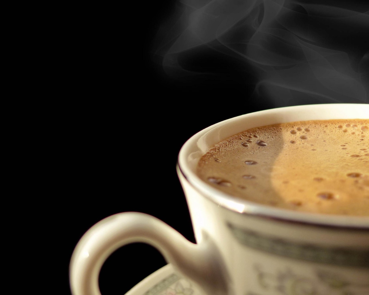 Пар от кофе