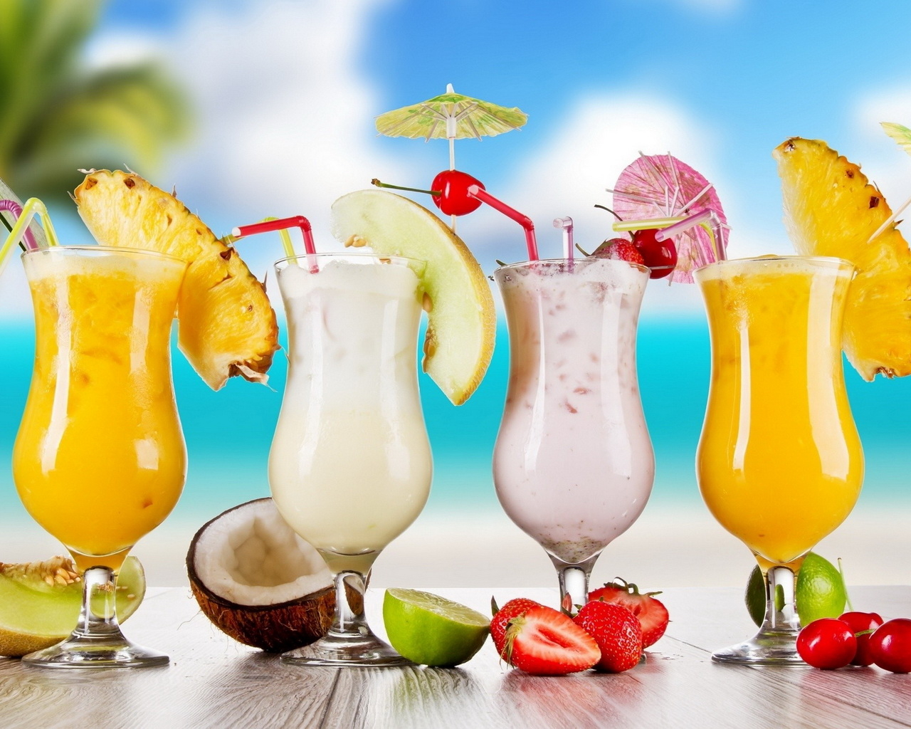 Экзотические коктейли