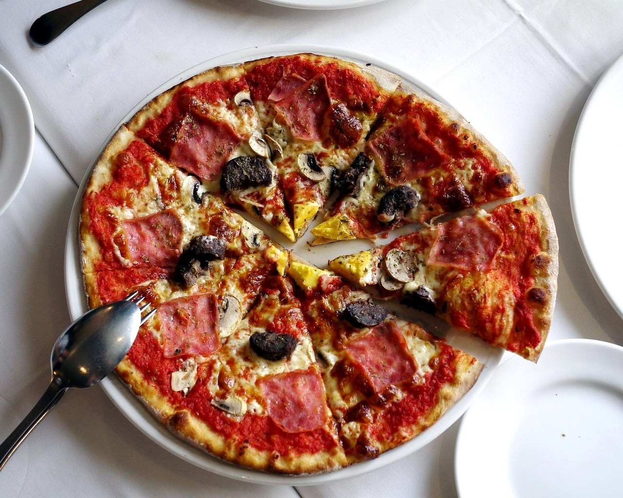 Острая пицца