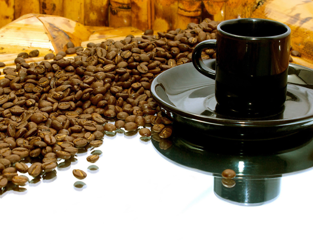 Обжаренные кофейные зерна