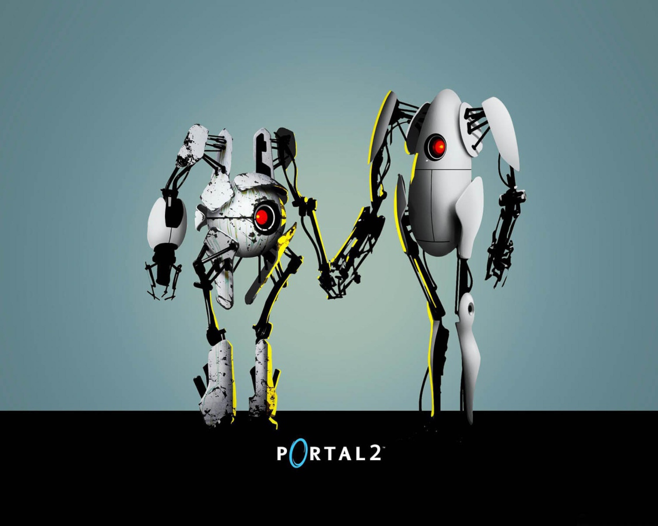 Герои игры Portal 2
