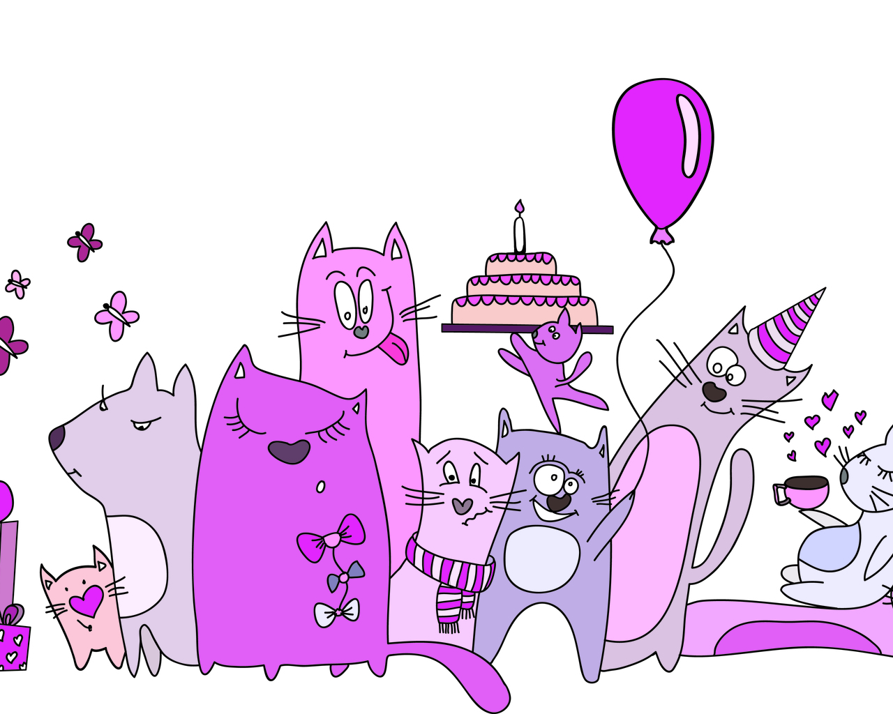 На день рождения