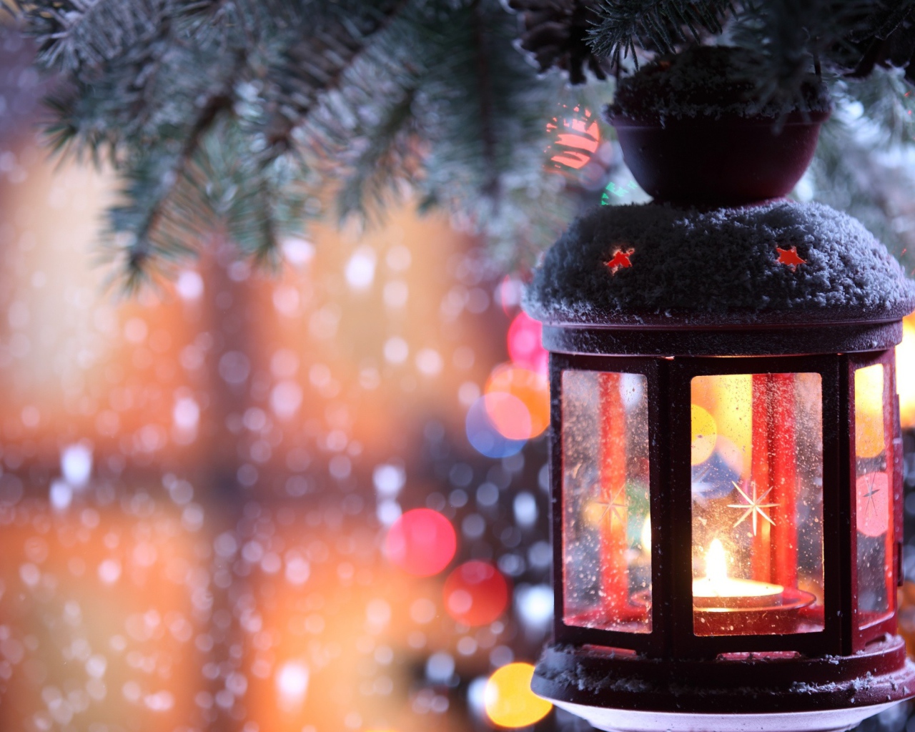 Рождественский фонарь