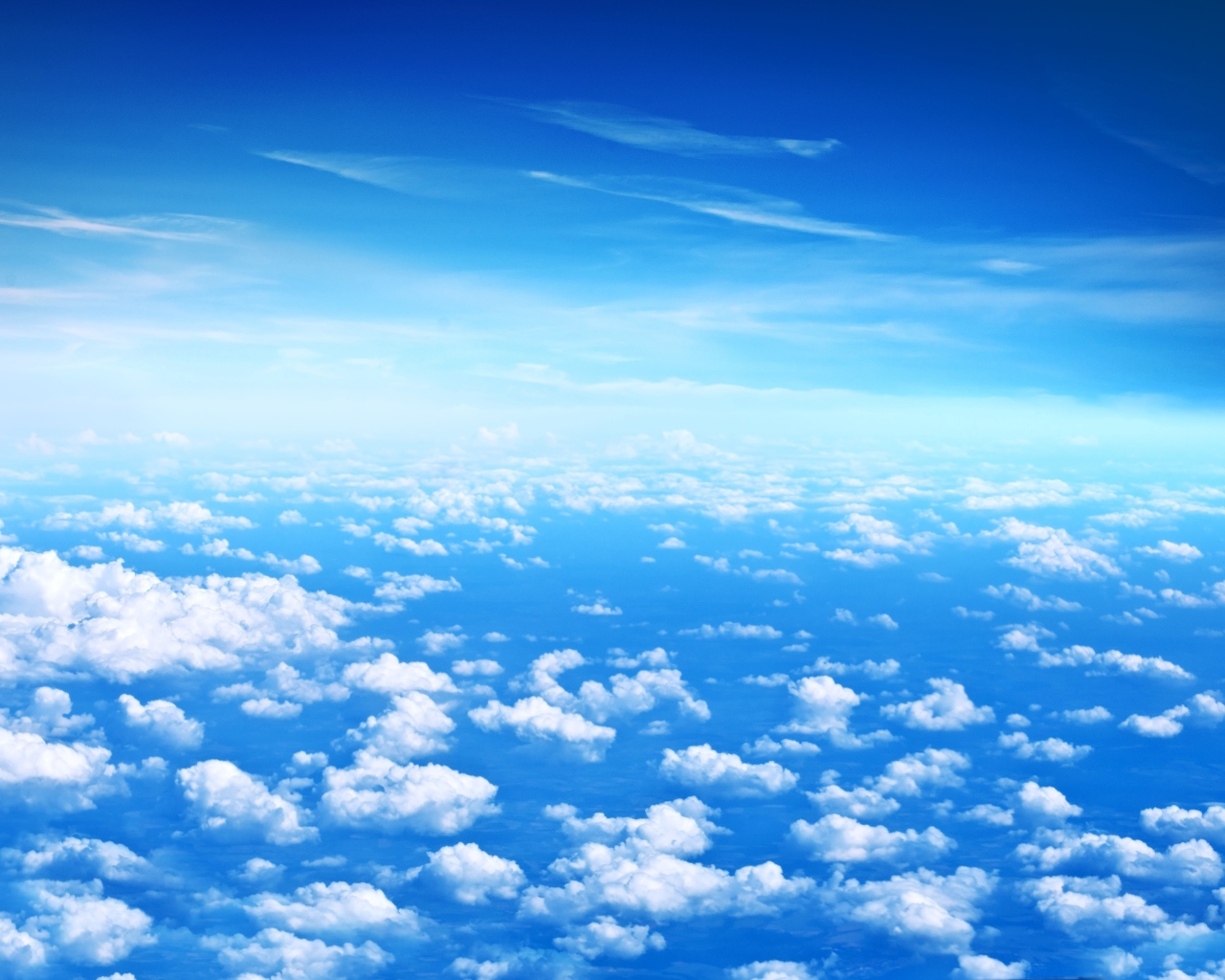 Белоснежные облака