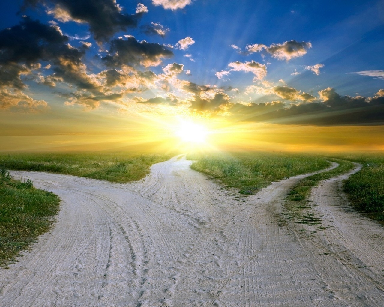 В чистом поле