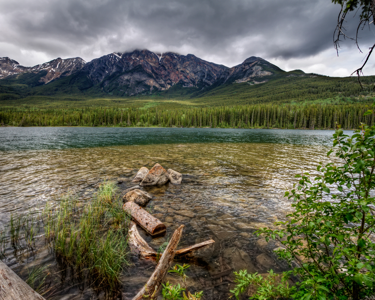 Каменистая река