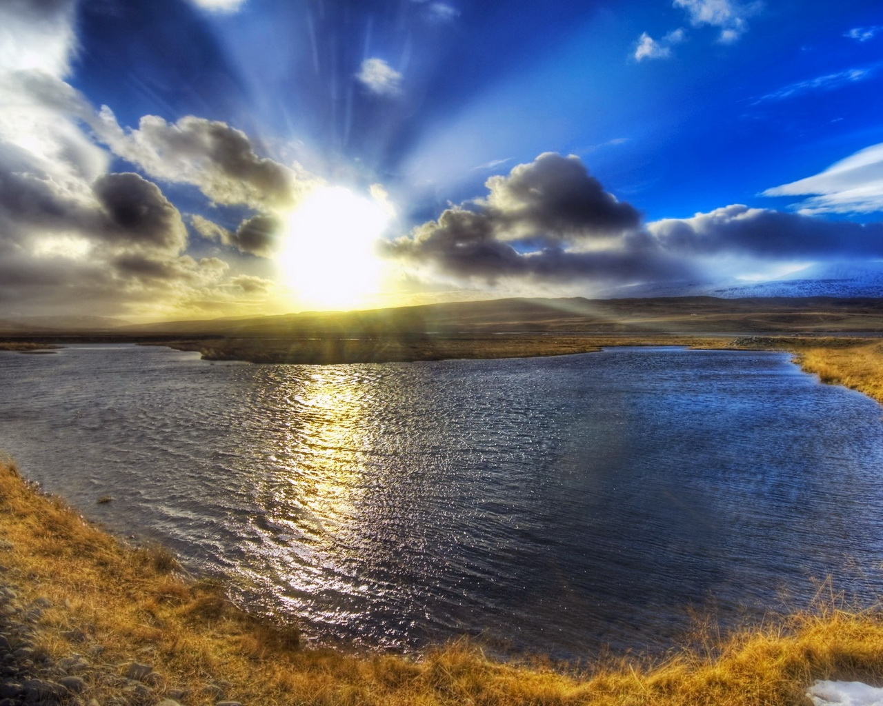 Красивый рассвет