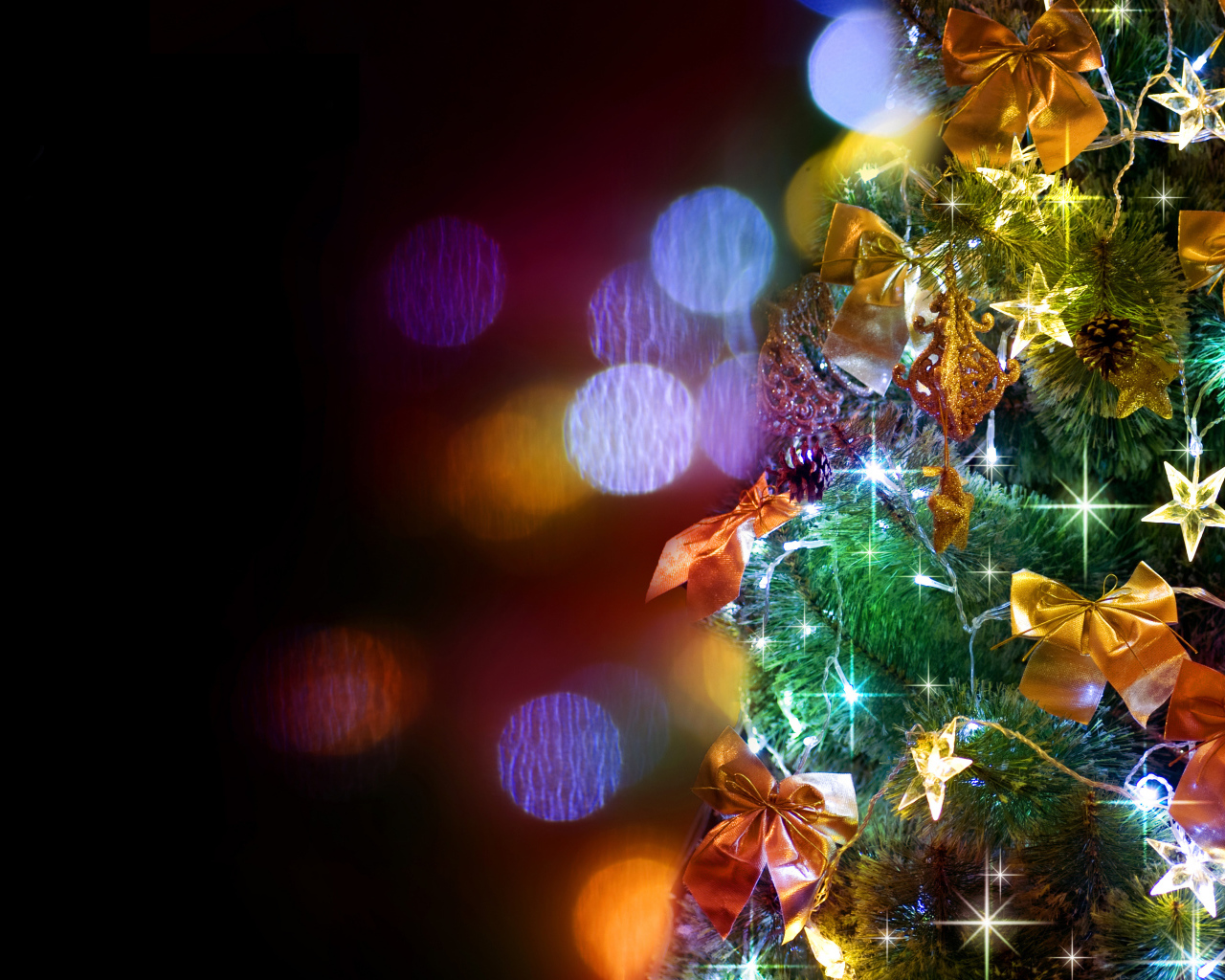 Банты на елке