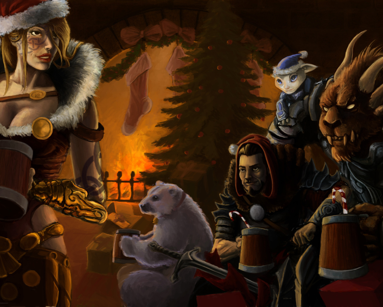 Новогодние герои