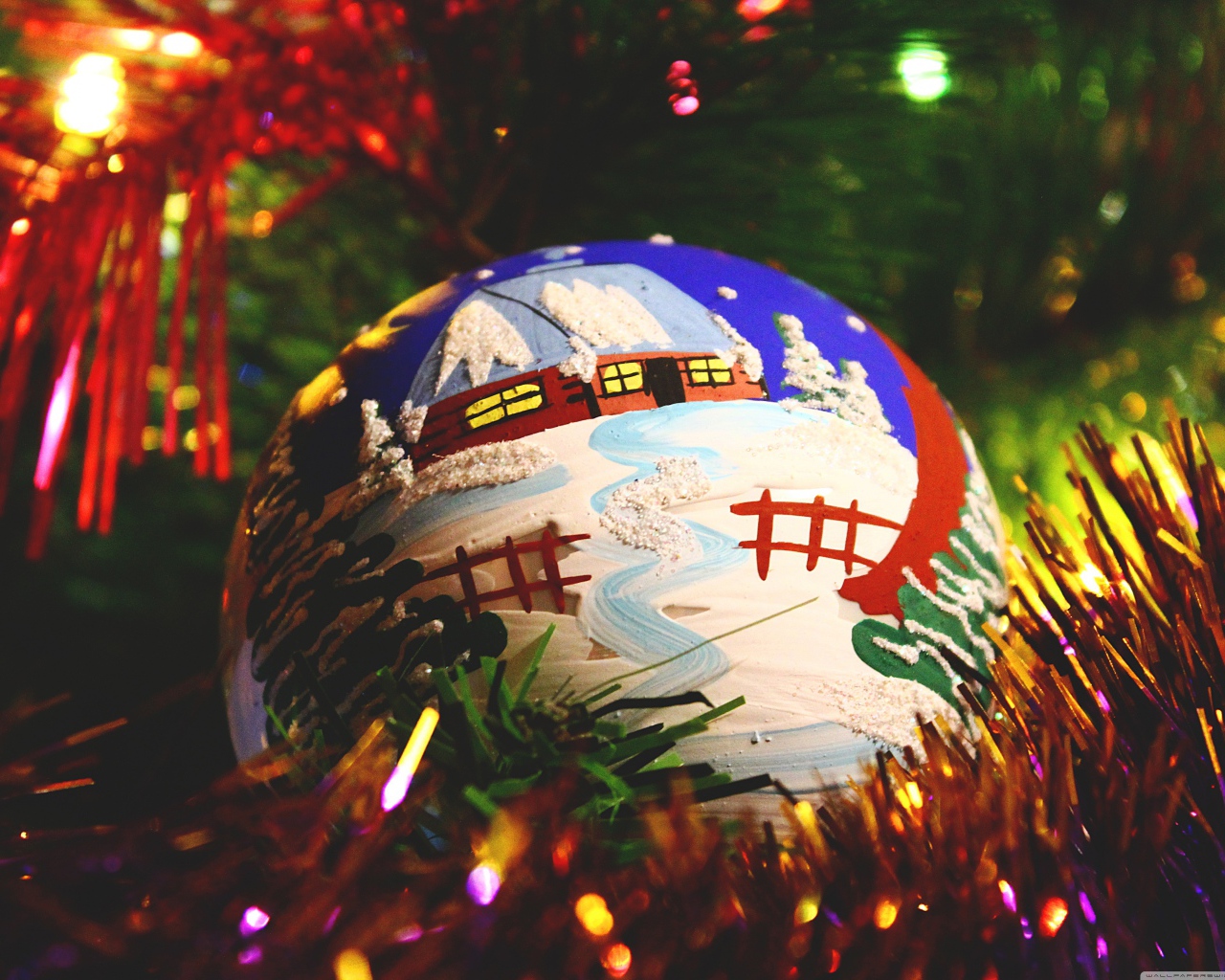 Разрисованный шар