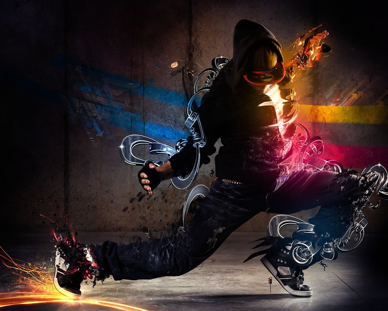 Танцующий парень