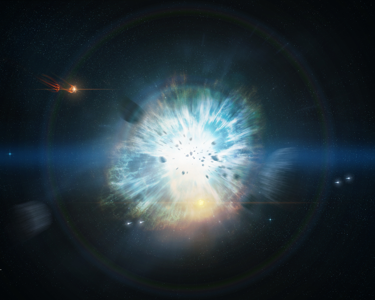 Космический взрыв