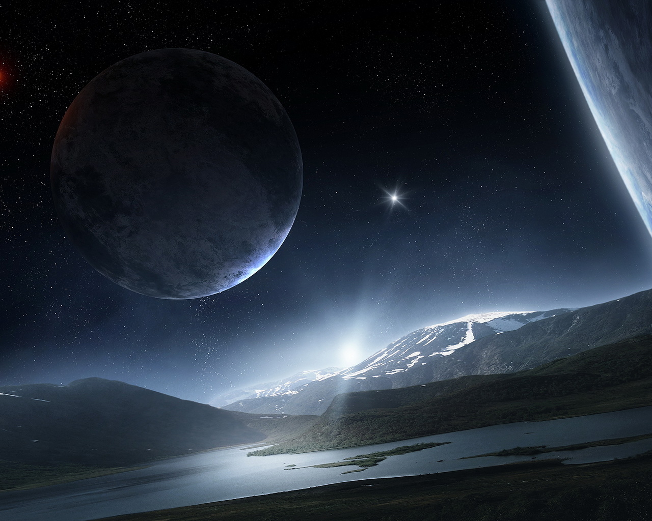 Поверхность планеты