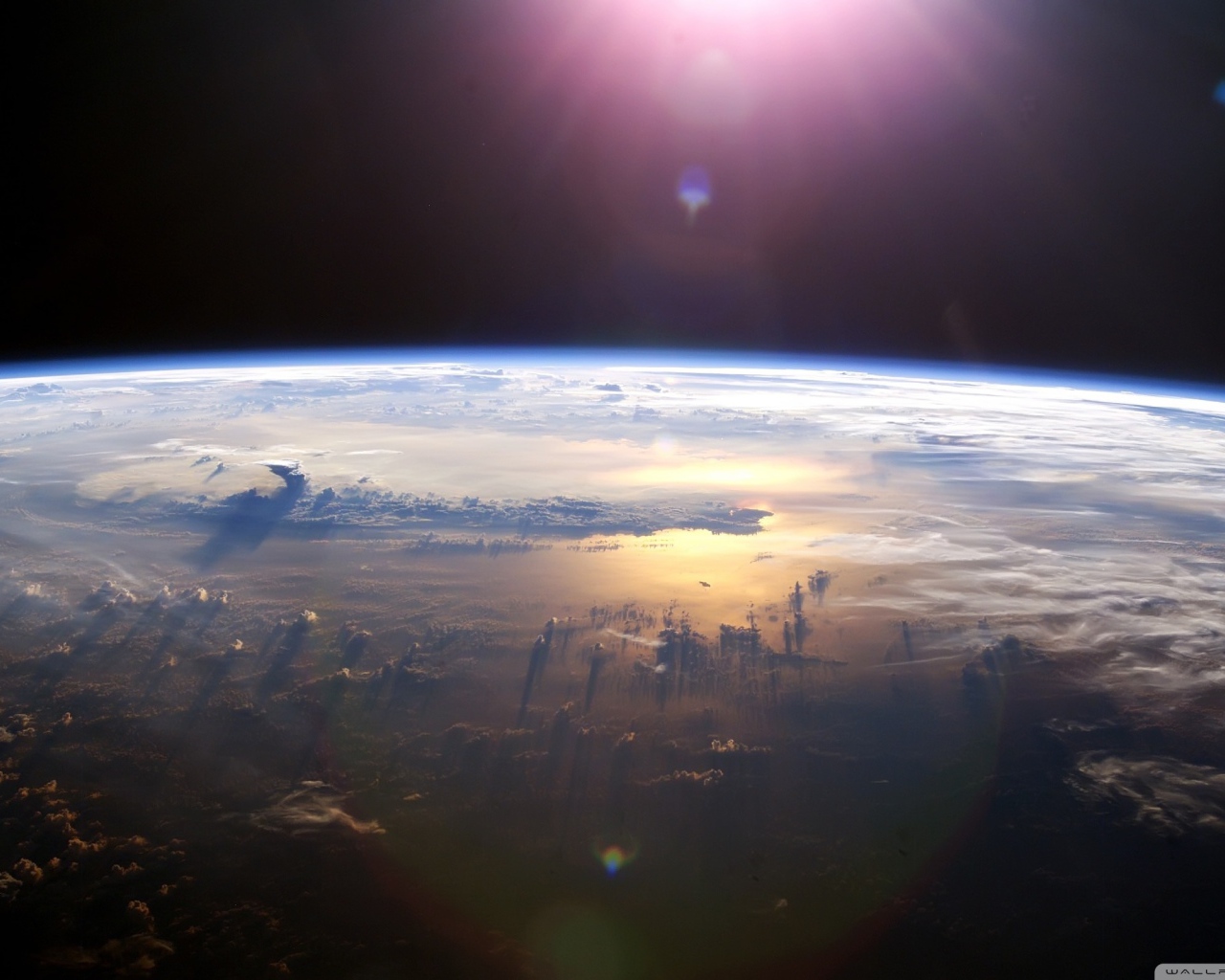 Тихий океан из космоса