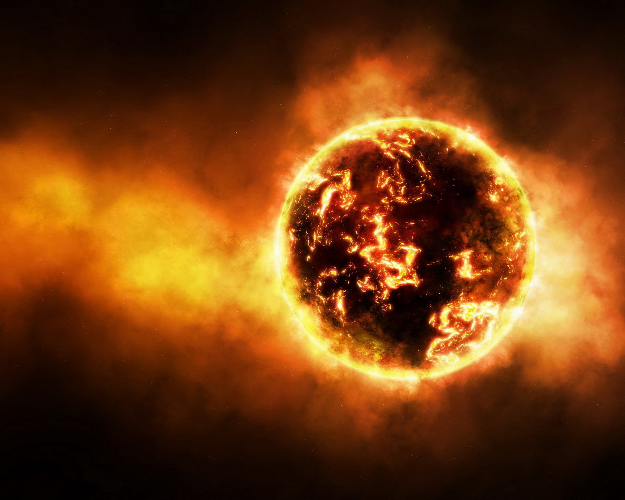 Огненная планета