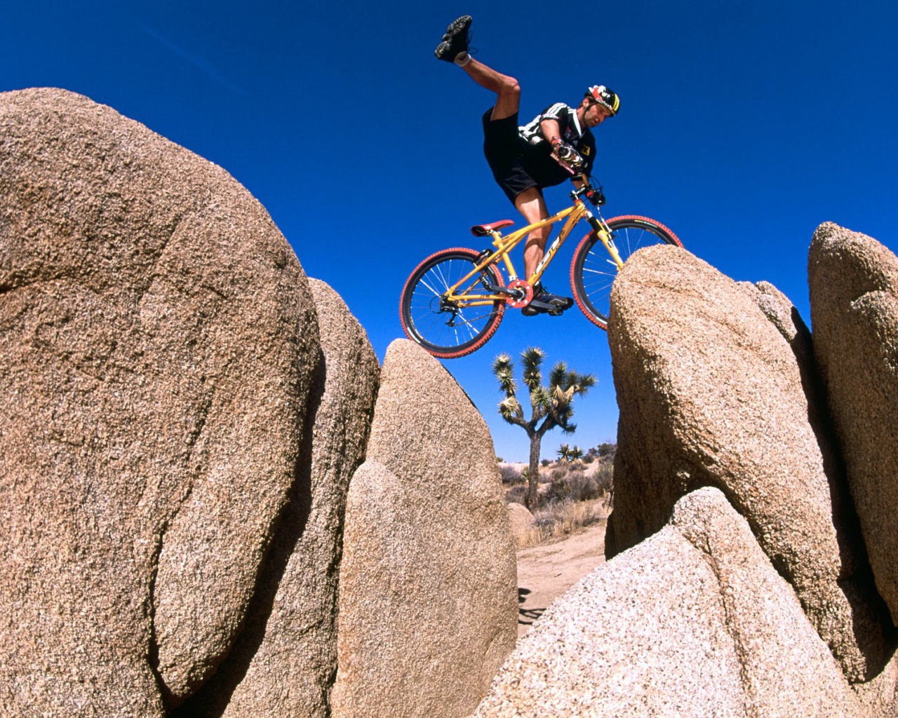 Велосипед в горах