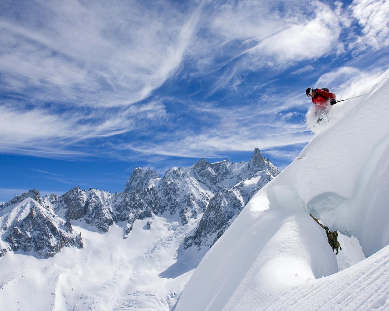 Лыжный спорт в Альпах