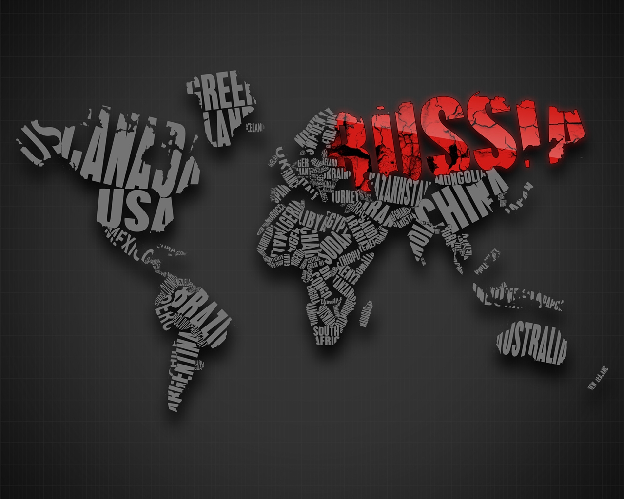 Россия на карте