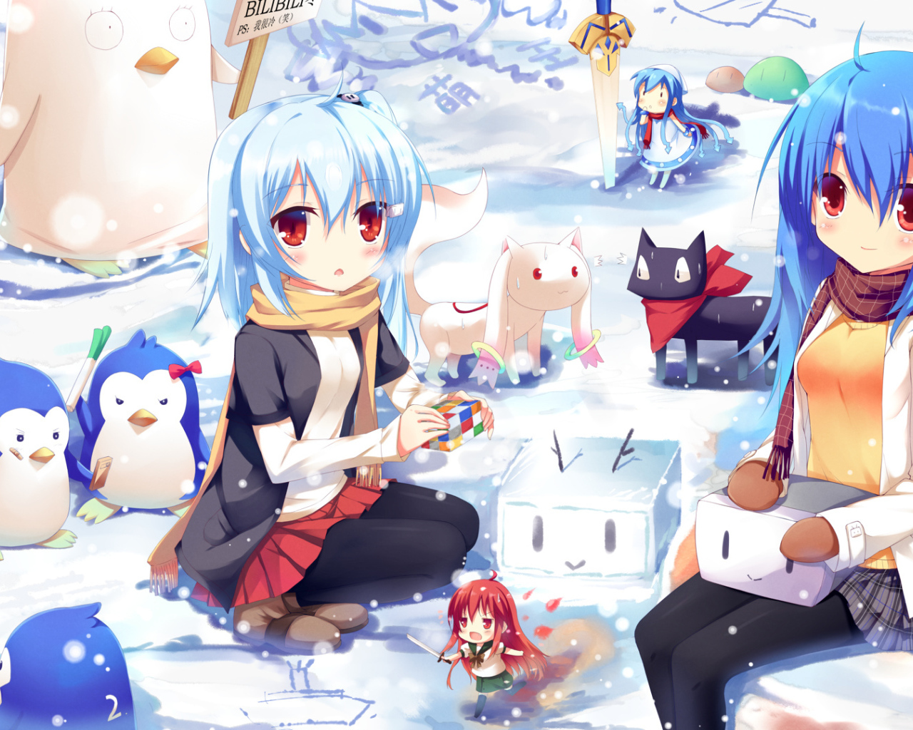 Девочка-пингвин