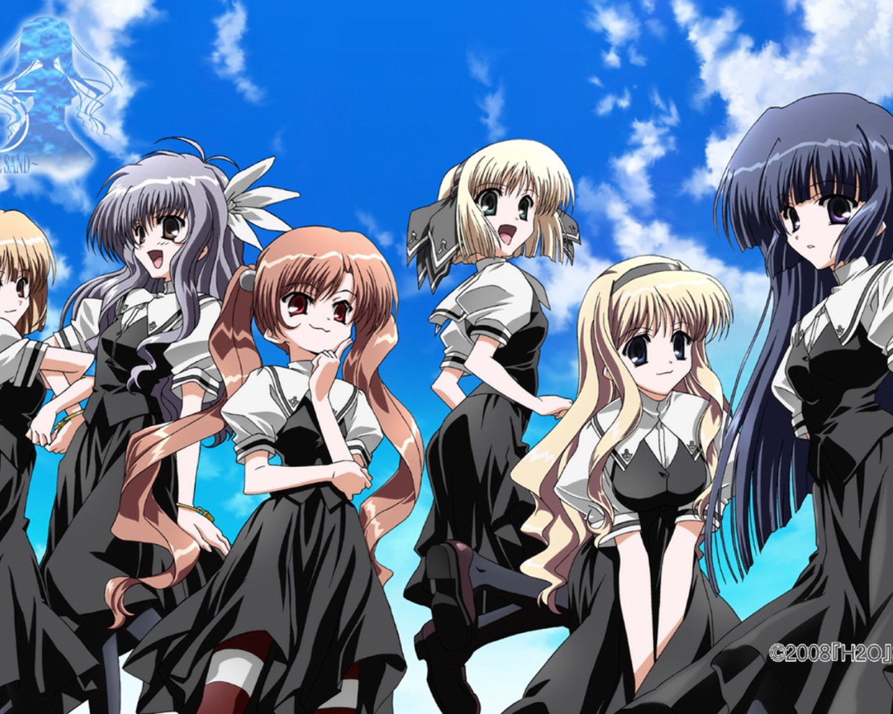 H2O Следы на песке