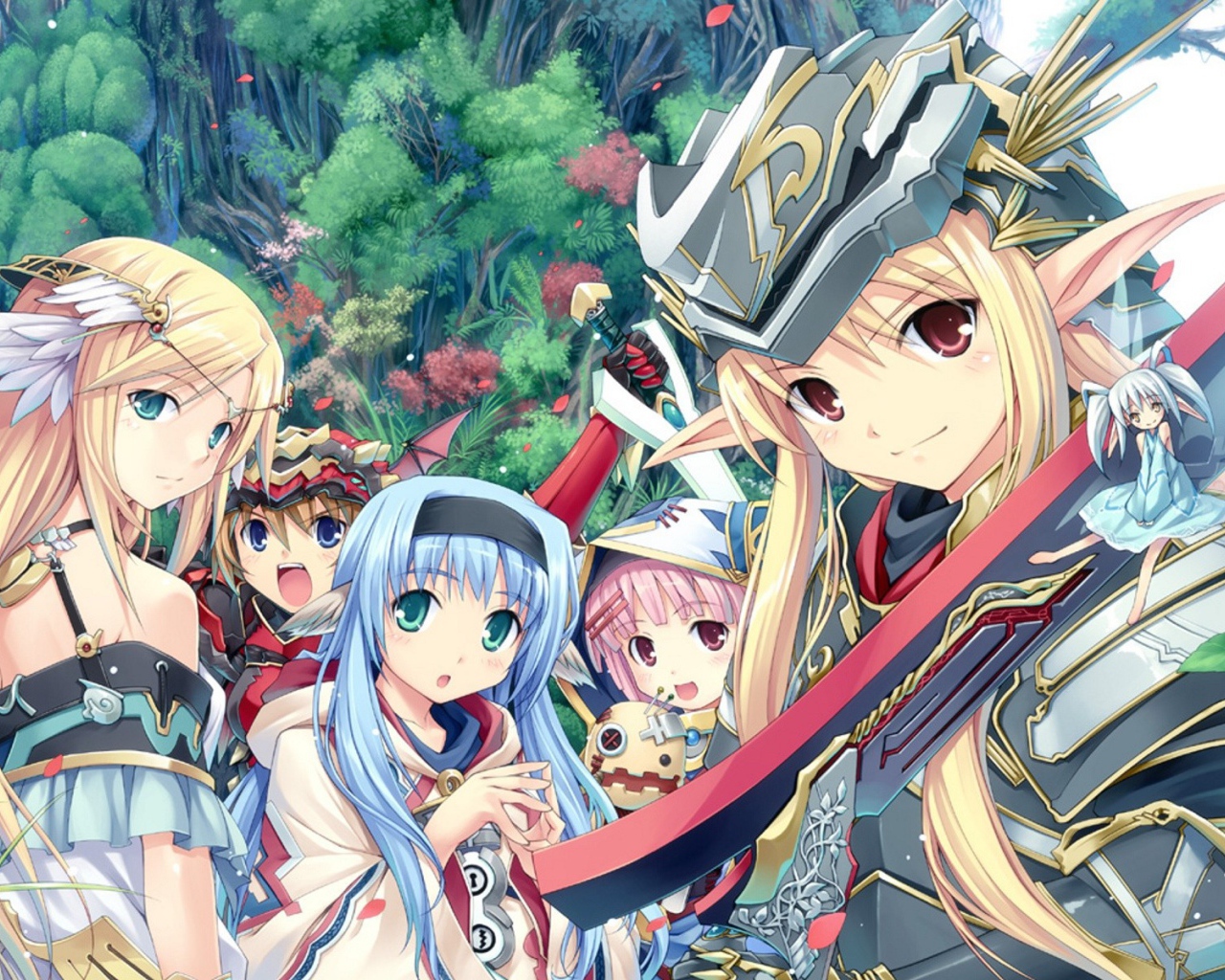 Герои Японской анимации