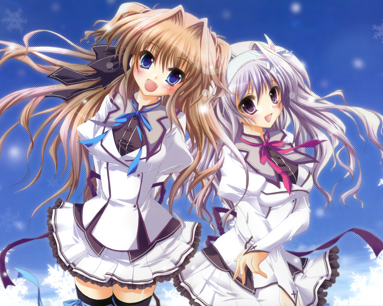 Белоснежная симфония Цвет влюблённых