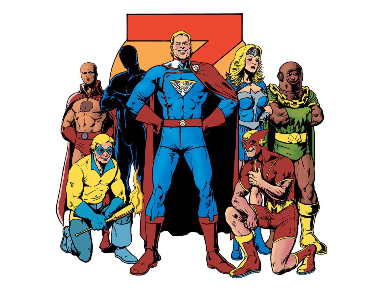 Супер герои из комиксов