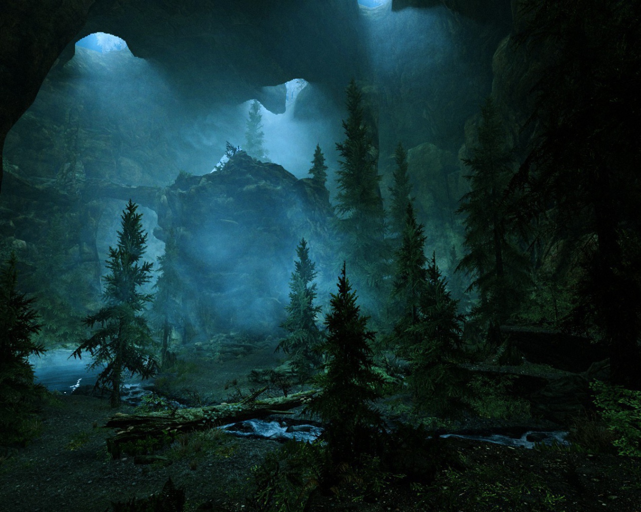 Старец Скроллс 5 дремучий лес