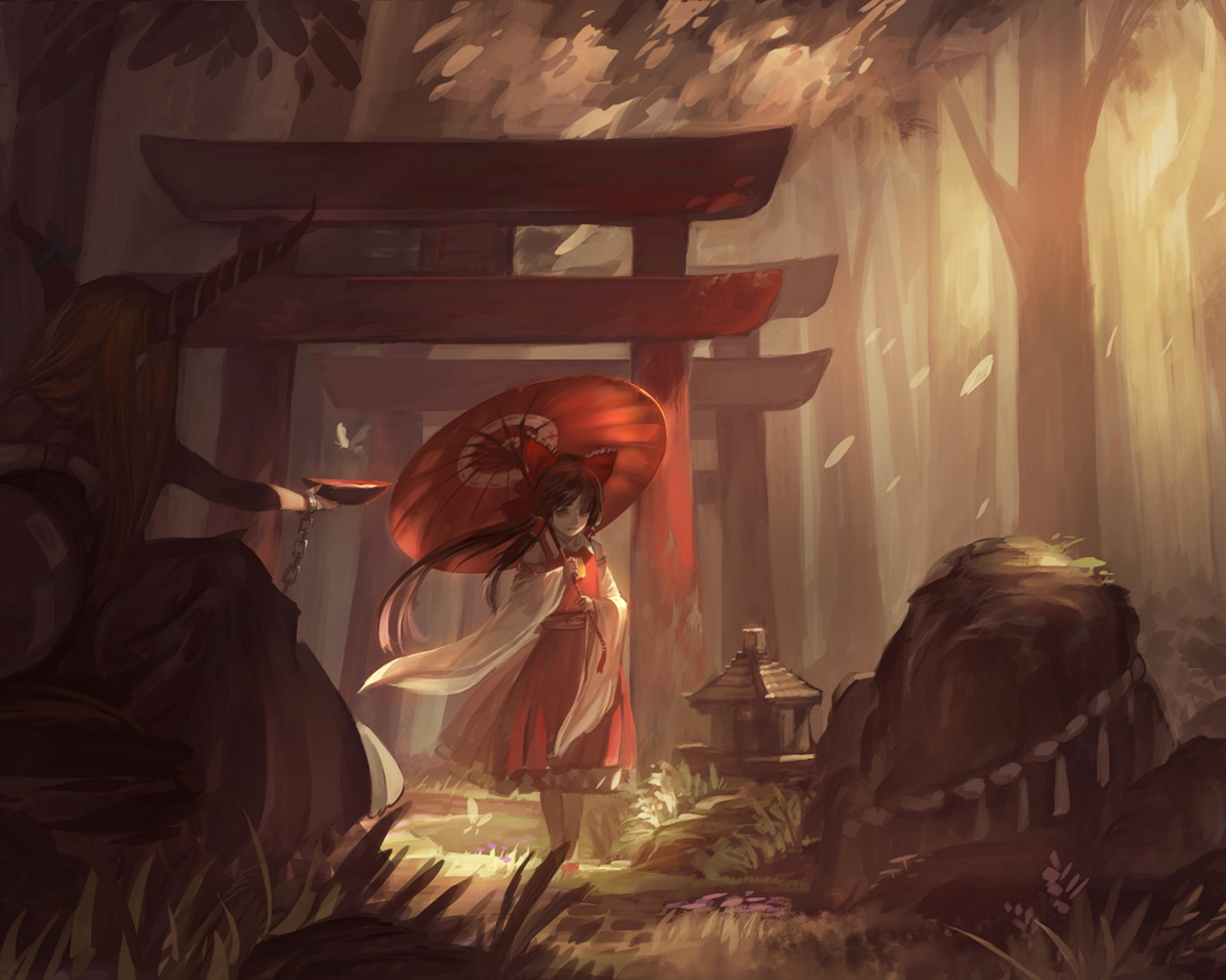 Колдунья с чашкой