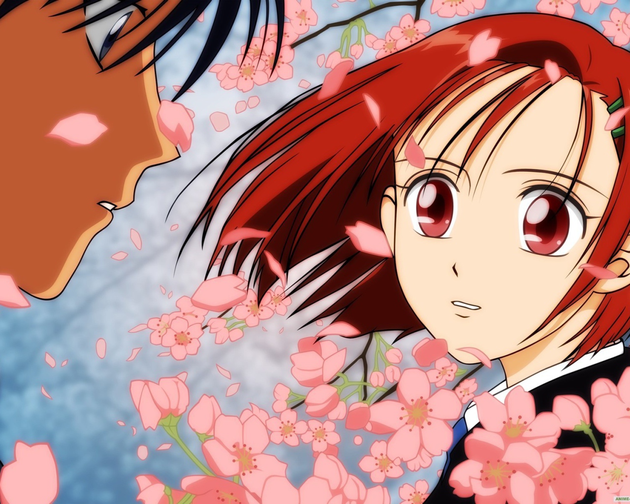 С его стороны - с ее стороны